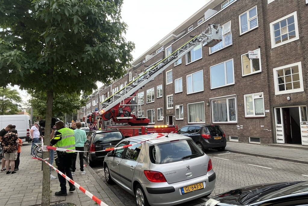 Schade bij felle brand in woning