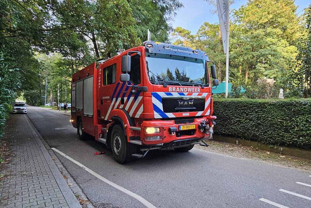 Brand in keuken van pannenkoekenrestaurant