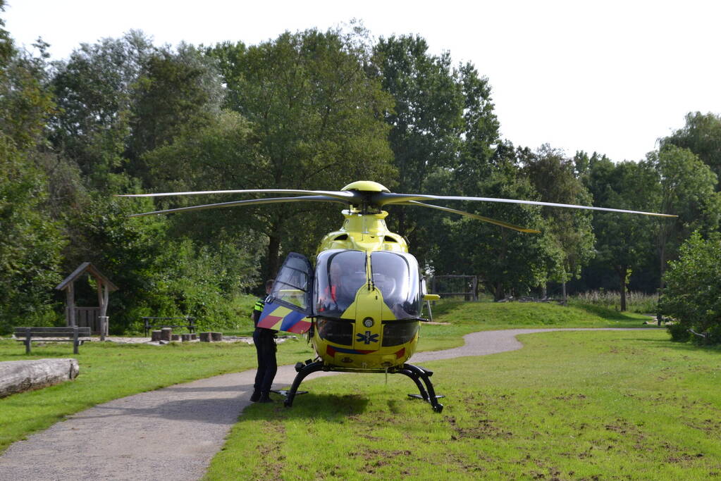 Traumahelikopter ingezet voor medische noodsituatie