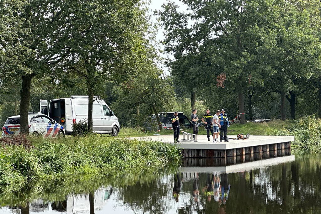 Overleden persoon aangetroffen in water