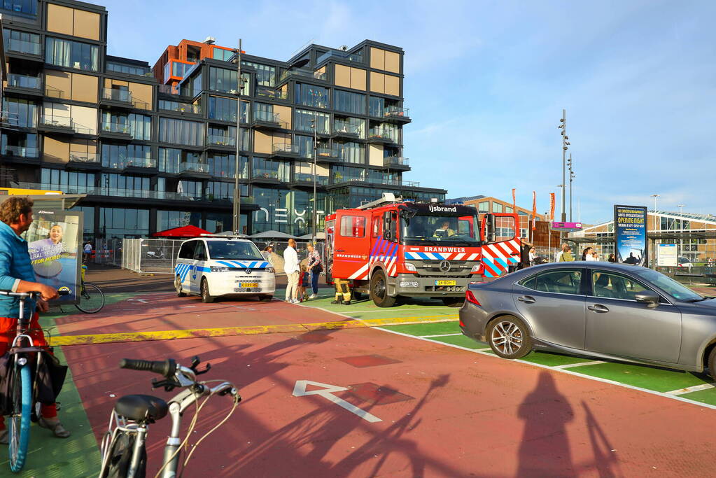 Brand in accuruimte van veerpont