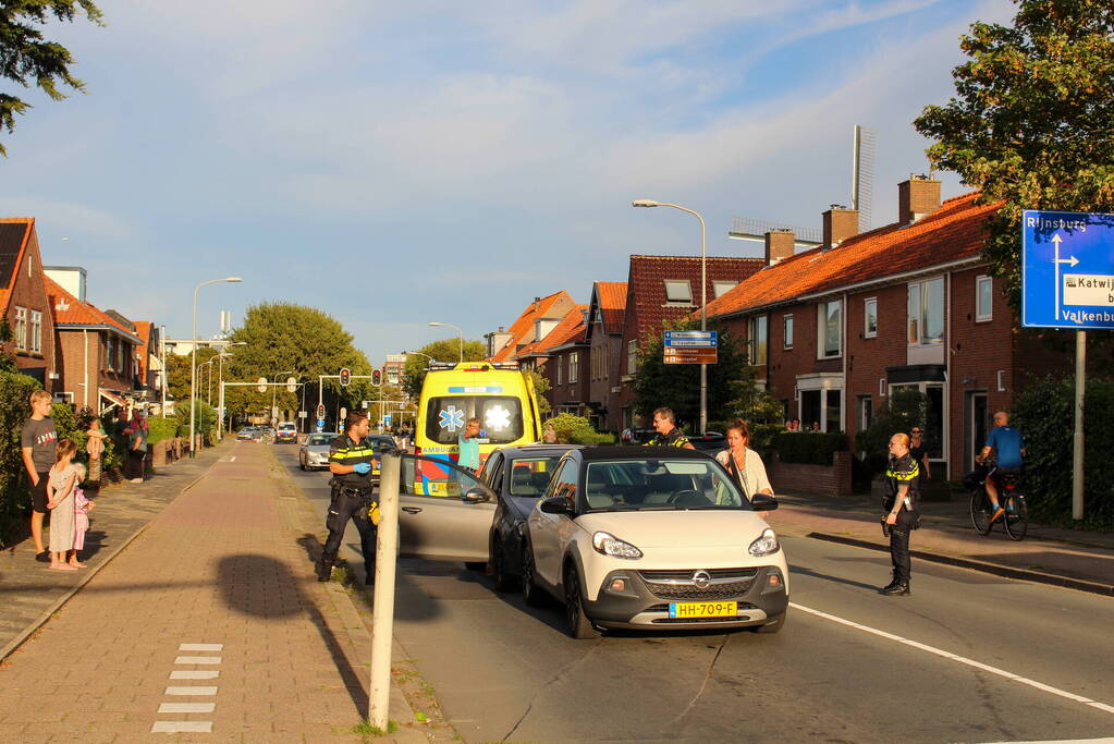 Gewonde bij kop-staartbotsing