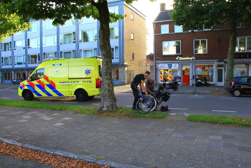 Fietser gewond bij botsing