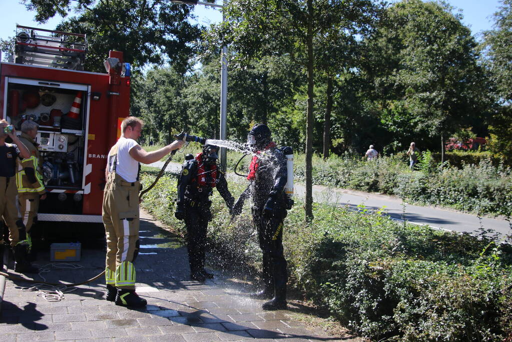 Zoekslagen in water na aantreffen kinderstep