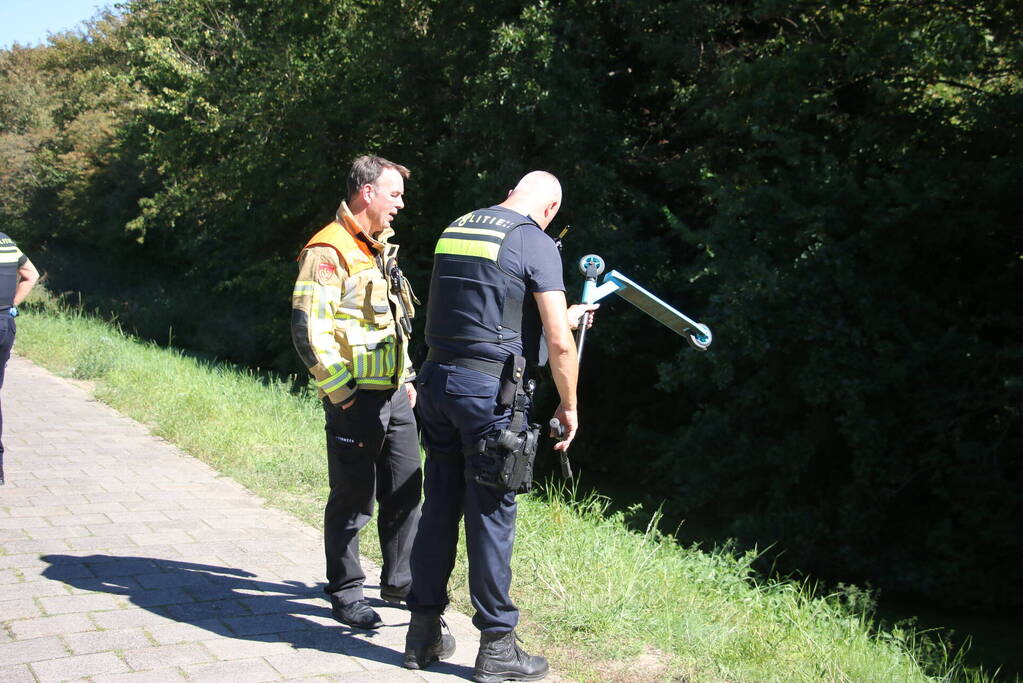 Zoekslagen in water na aantreffen kinderstep