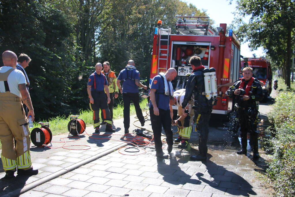 Zoekslagen in water na aantreffen kinderstep