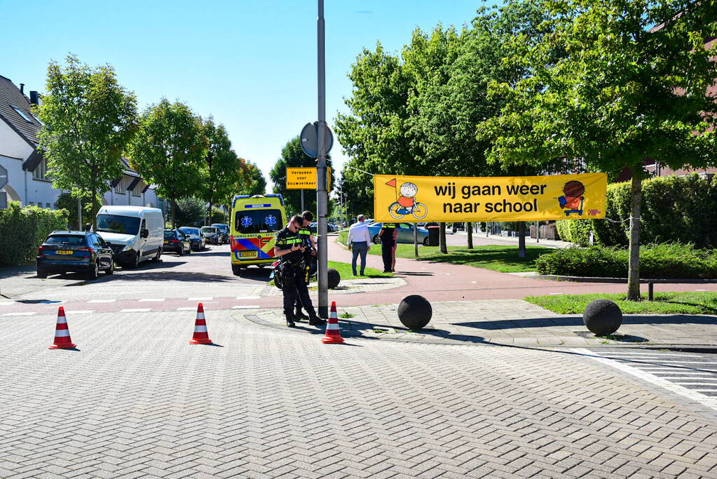 Scooterrijdster gewond bij aanrijding