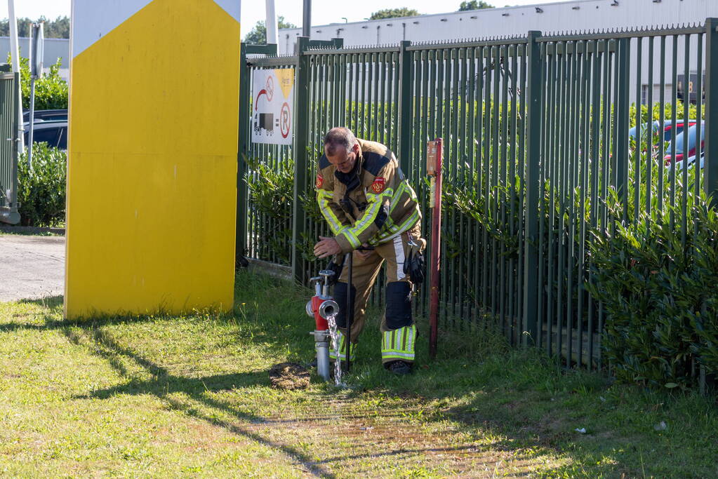 Brand bij afvalstortplaats