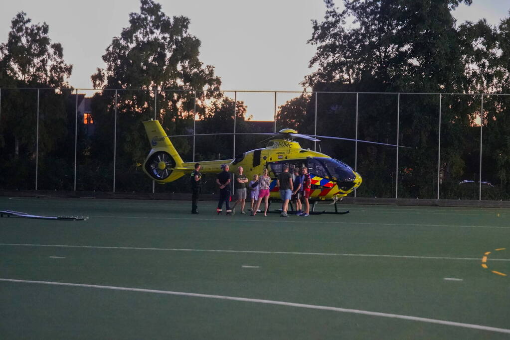 Traumahelikopter ingezet voor medische noodsituatie