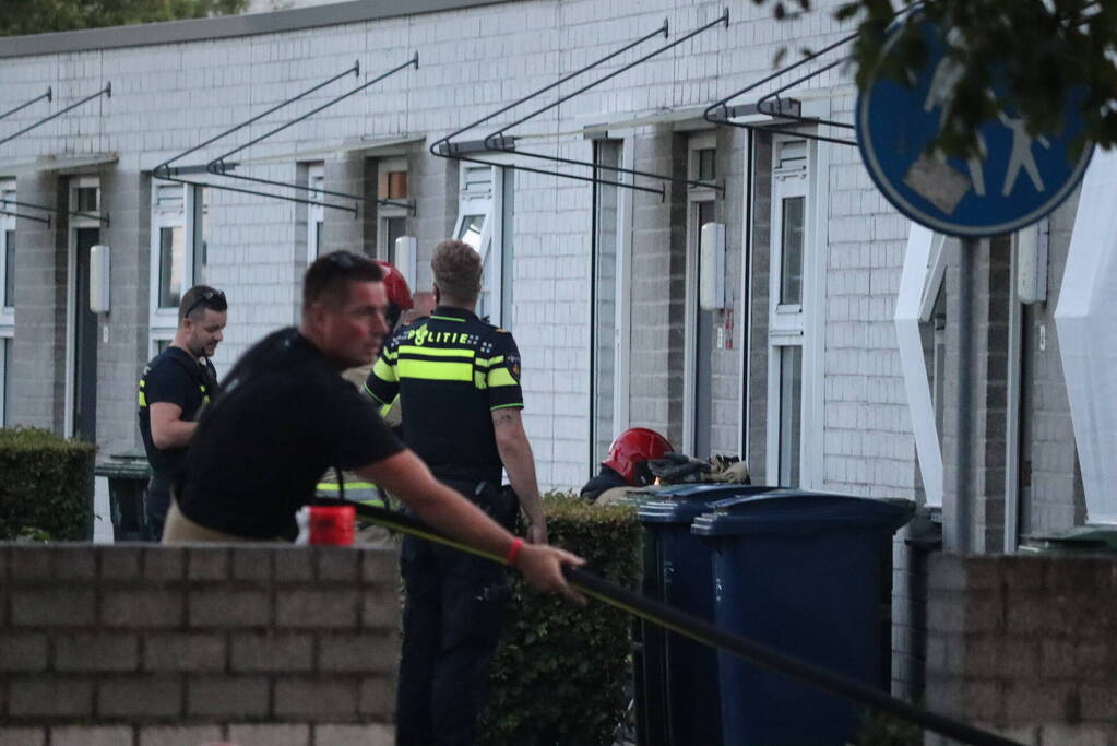 Woningbrand snel onder controle