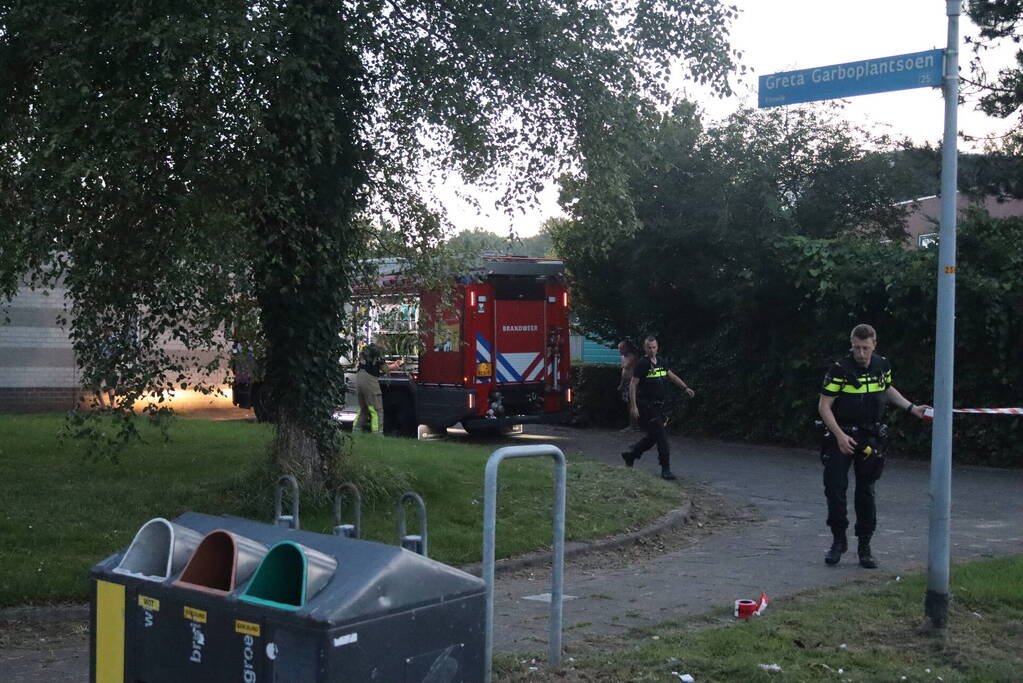 Woningbrand snel onder controle