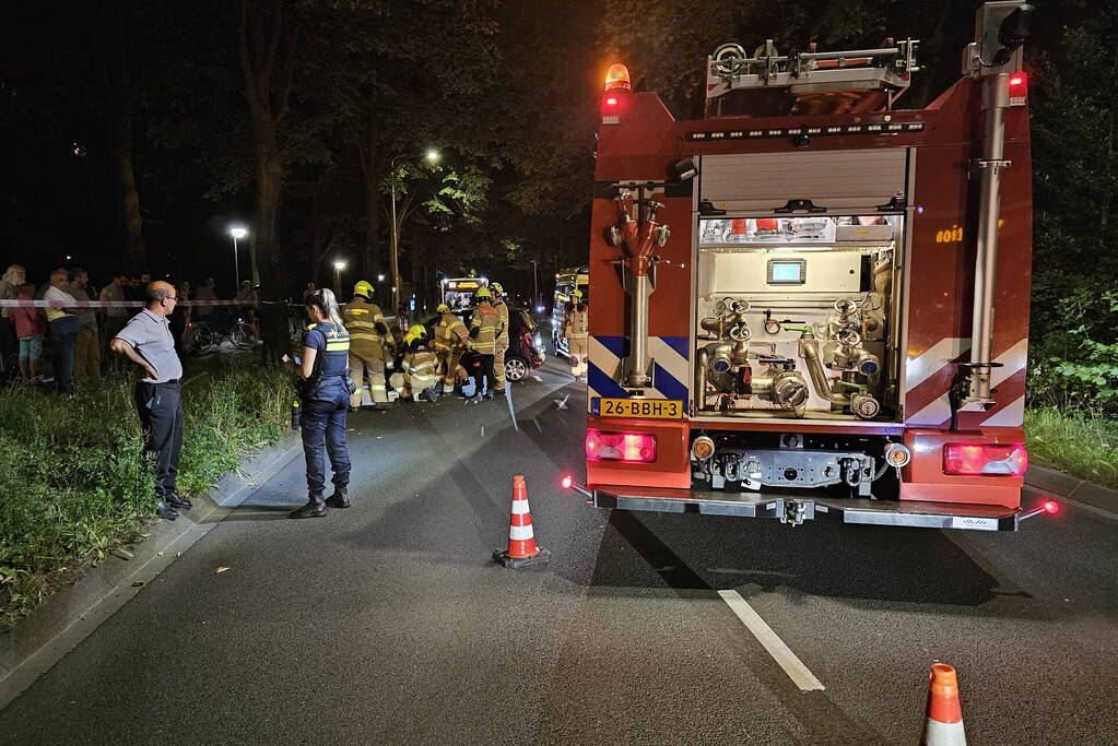 Gewonde en flinke schade bij eenzijdig ongeval