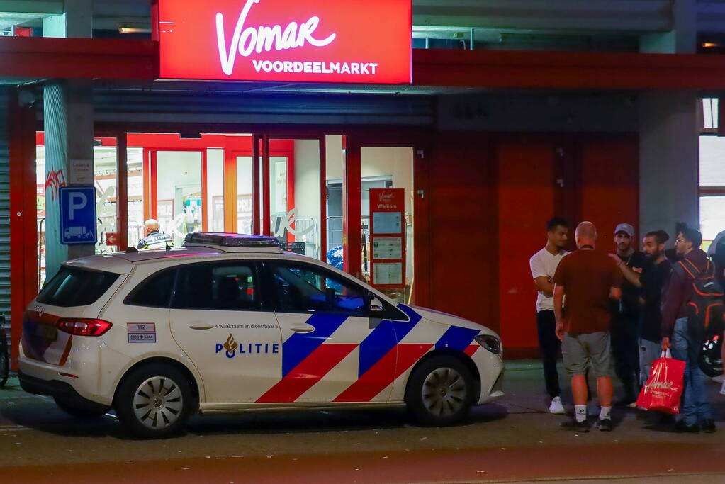 Overval op supermarkt Vomar