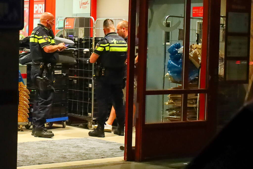 Overval op supermarkt Vomar