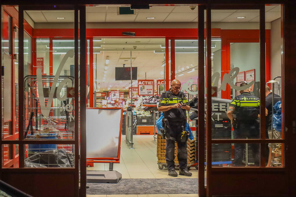 Overval op supermarkt Vomar