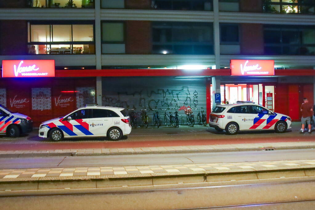 Overval op supermarkt Vomar