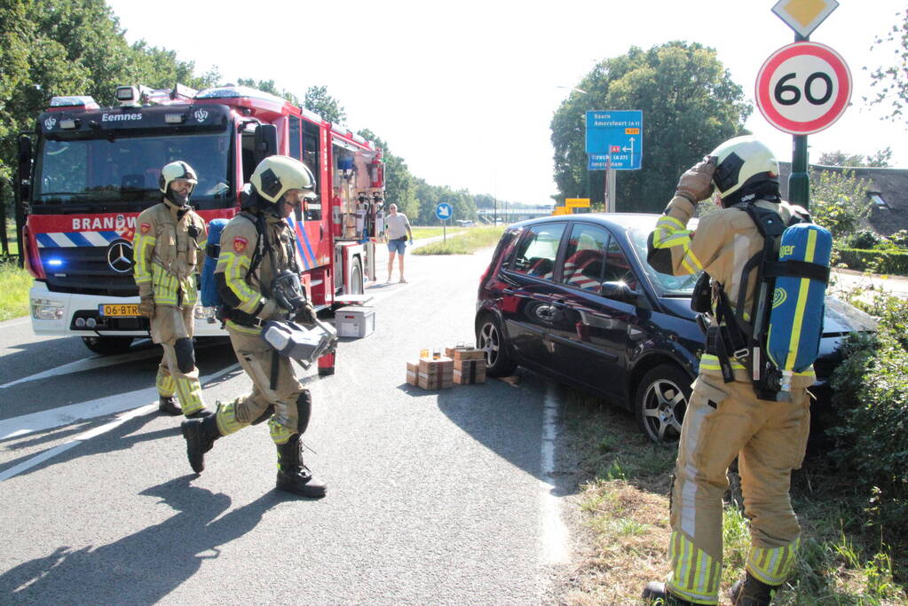 Motor ontploft tijdens achtervolging