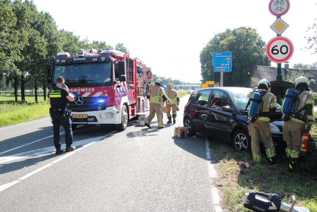 Motor ontploft tijdens achtervolging