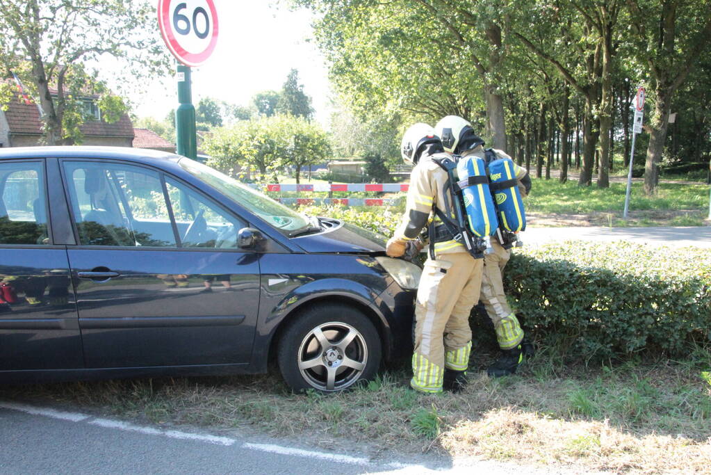 Motor ontploft tijdens achtervolging