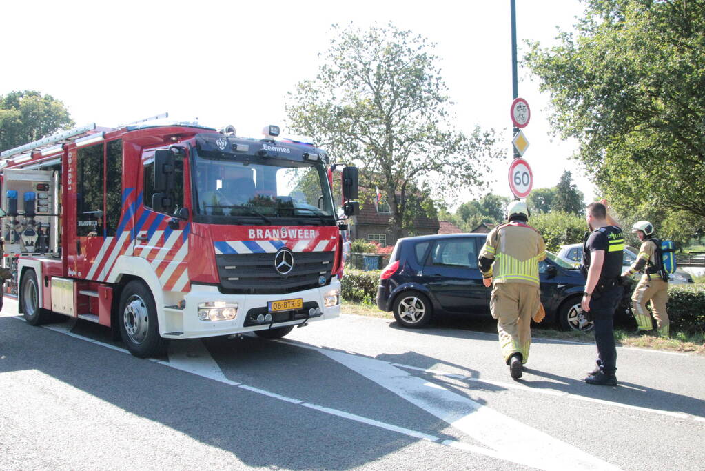 Motor ontploft tijdens achtervolging