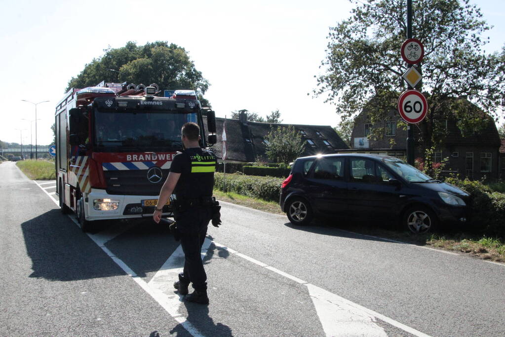 Motor ontploft tijdens achtervolging