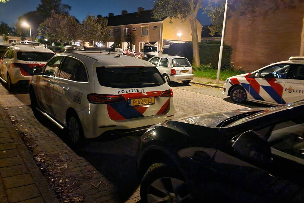 Grote politie-inzet na bedreiging met vuurwapen