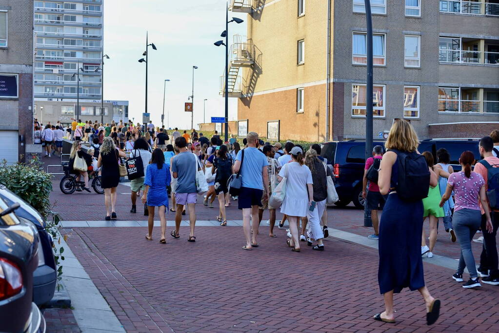 Drukte in Zandvoort door warme weer