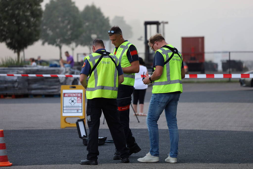 Flinke rookontwikkeling bij zeer grote brand