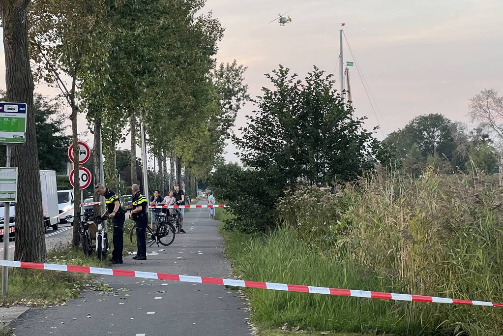 Zwaargewonde na ongeval met fiets