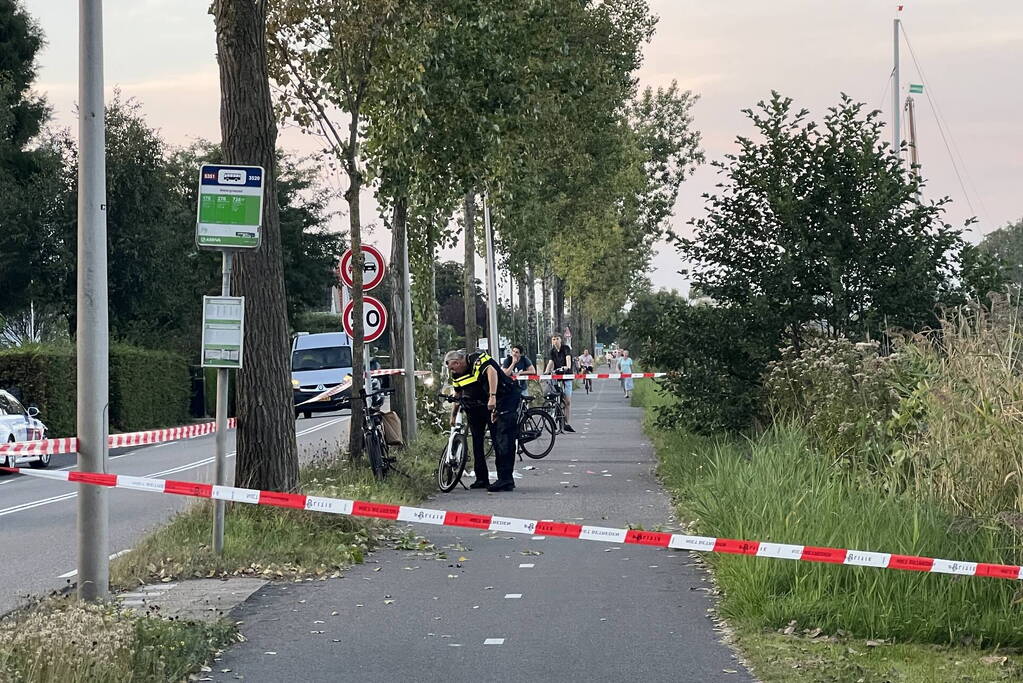 Zwaargewonde na ongeval met fiets