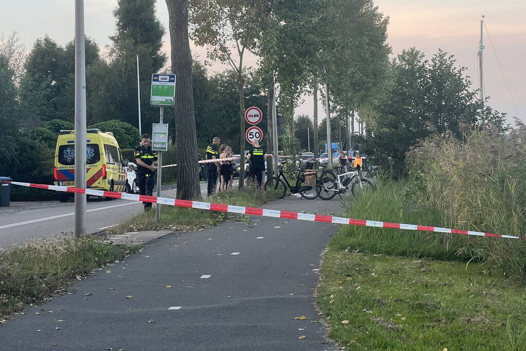 Zwaargewonde na ongeval met fiets