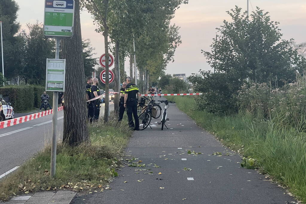 Zwaargewonde na ongeval met fiets