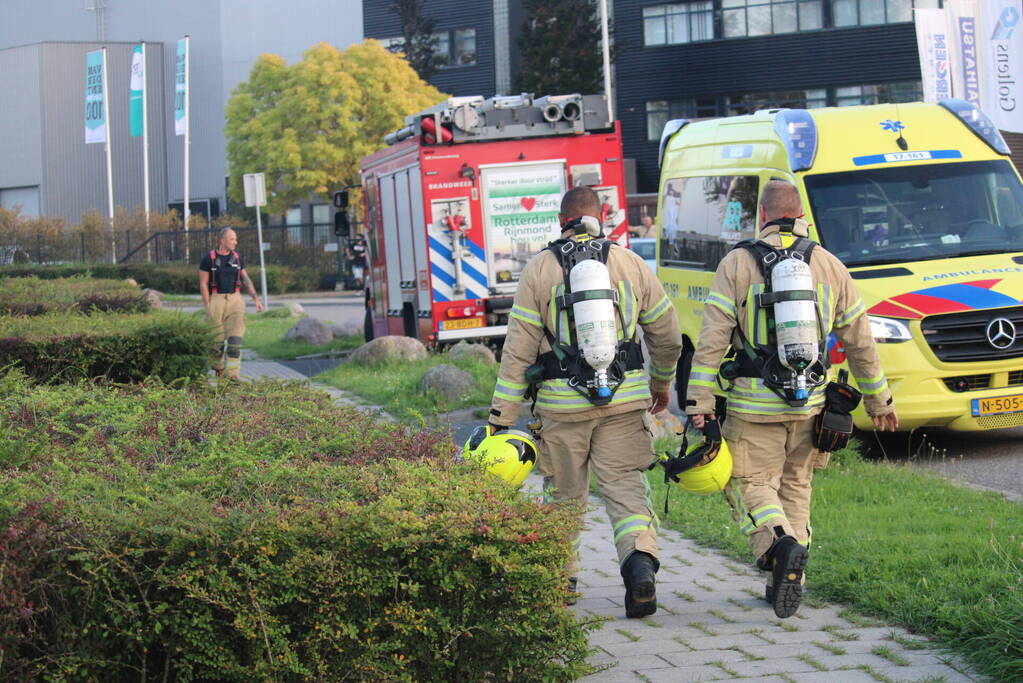 Barbecue explodeert, een gewonde