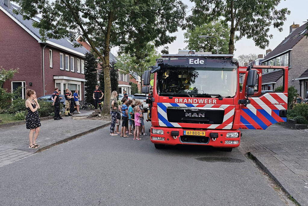 Omgeving afgesloten wegens gaslekkage