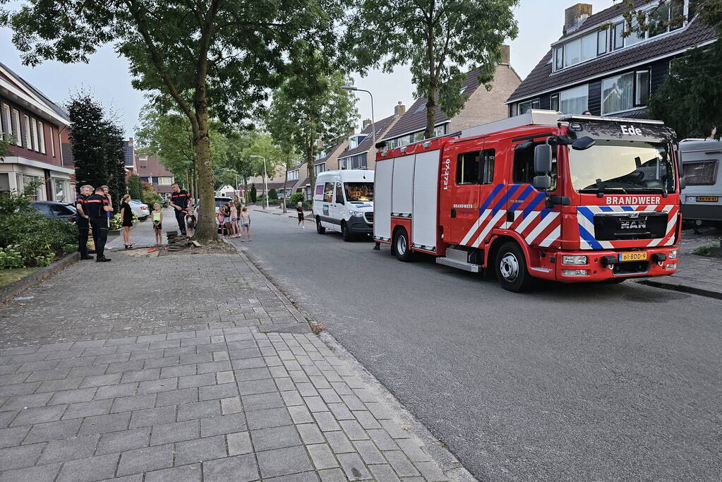 Omgeving afgesloten wegens gaslekkage