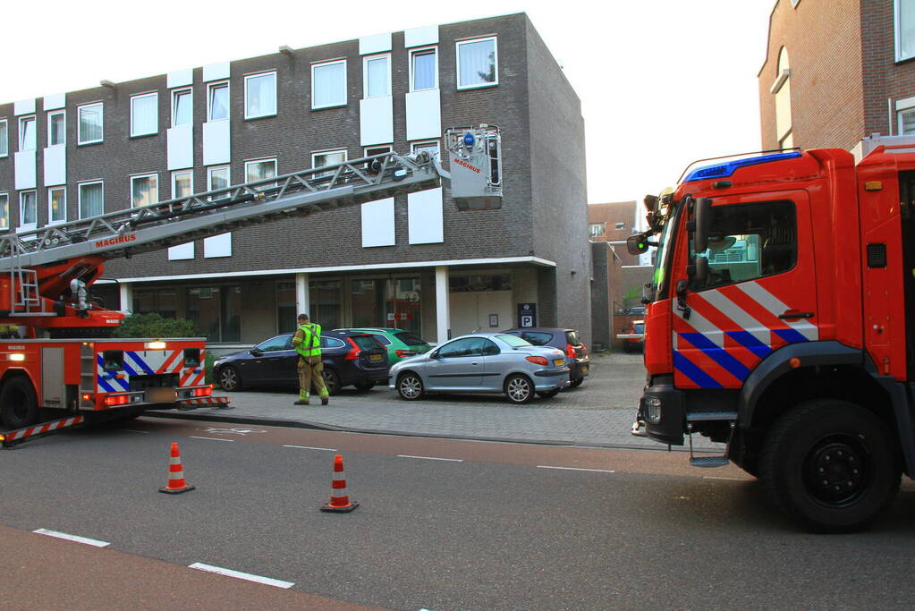 Overleden persoon uit hotel gehaald