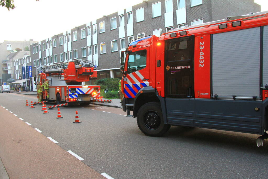 Overleden persoon uit hotel gehaald