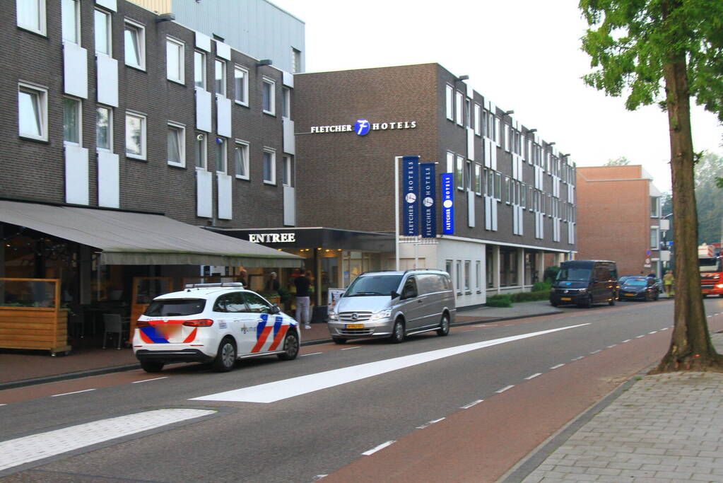 Overleden persoon uit hotel gehaald