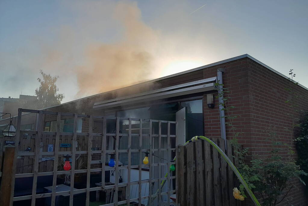 Rookontwikkeling bij brand in woning