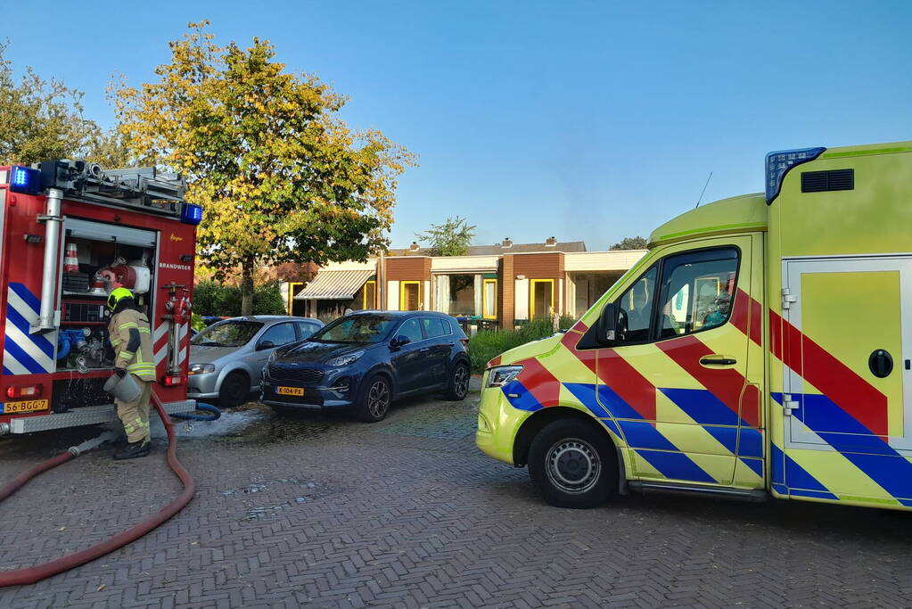 Rookontwikkeling bij brand in woning