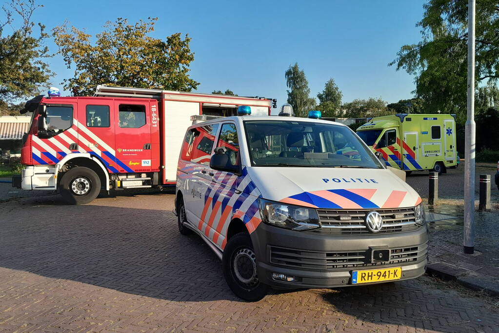 Rookontwikkeling bij brand in woning