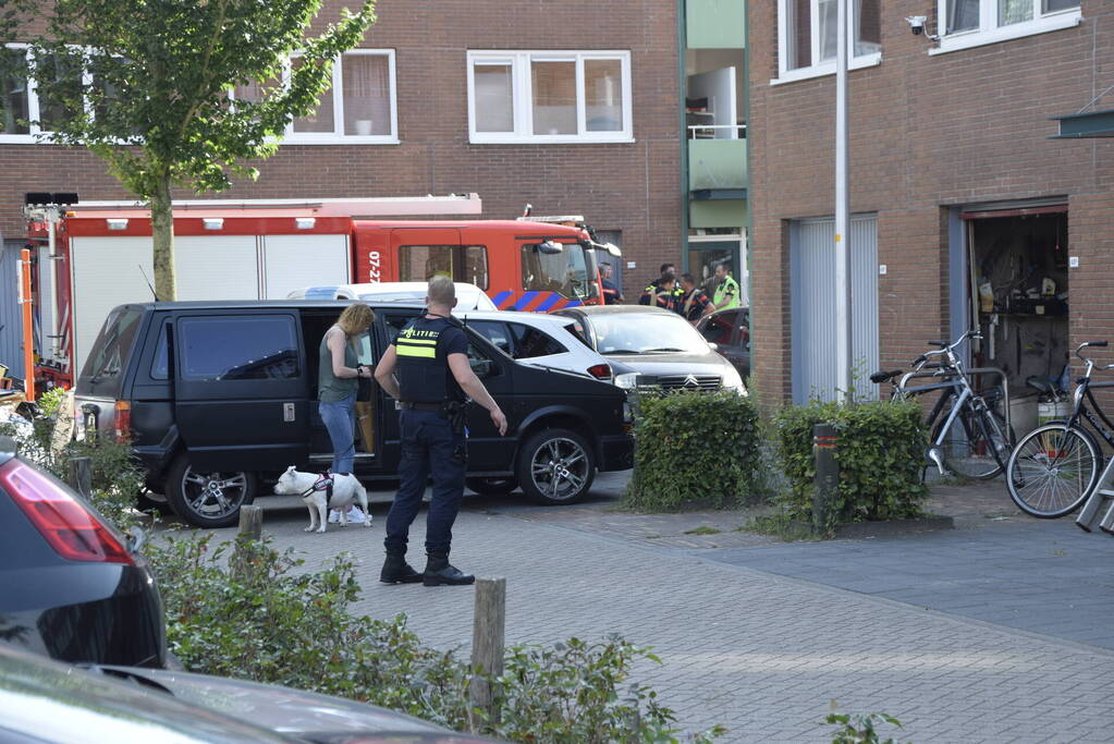 Gaskraan opengedraaid in woning