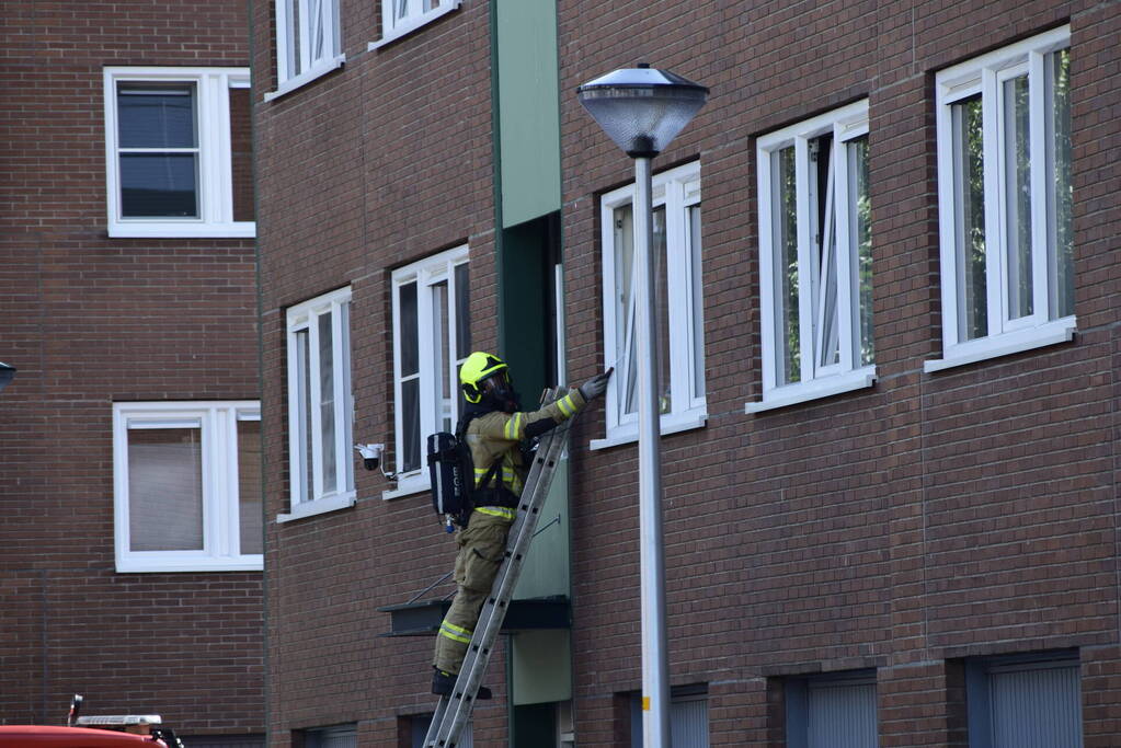 Gaskraan opengedraaid in woning