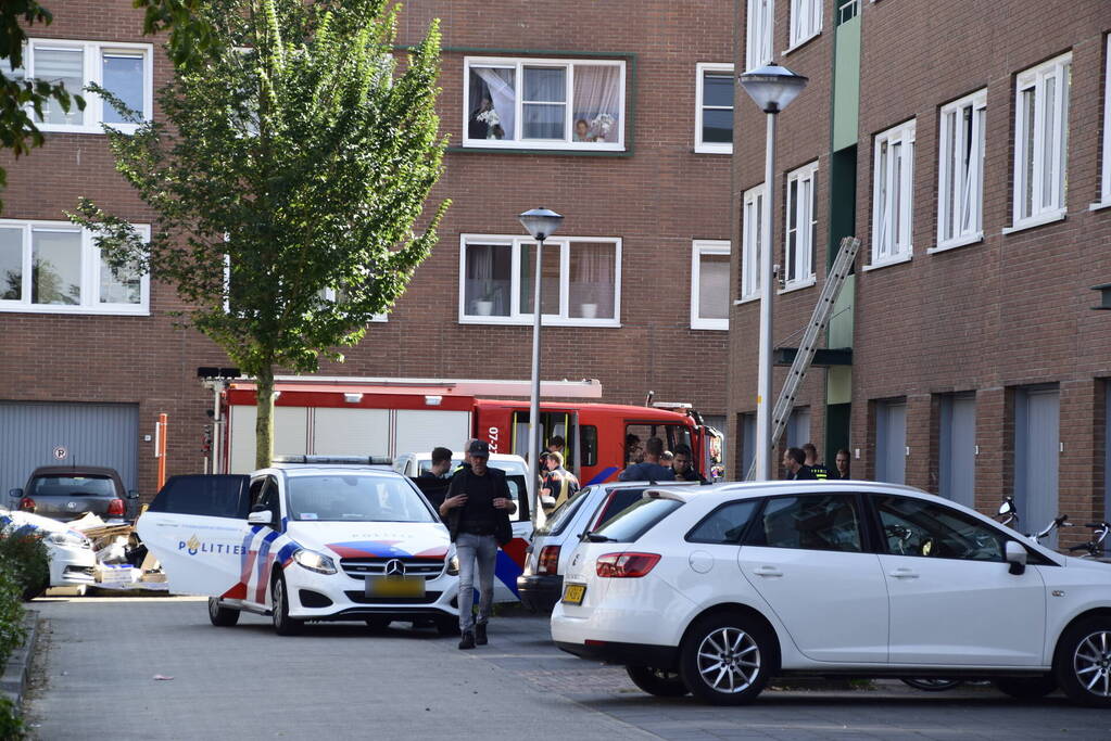 Gaskraan opengedraaid in woning