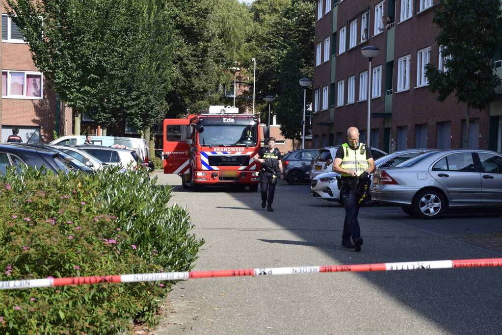 Gaskraan opengedraaid in woning