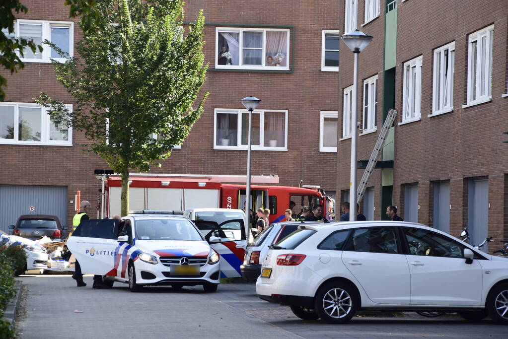 Gaskraan opengedraaid in woning