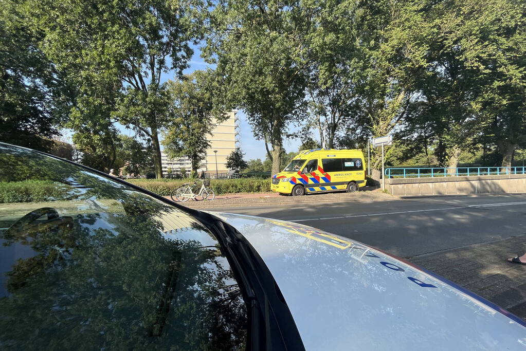 Fietser gewond bij botsing met skateboarder