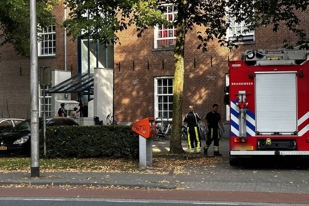 Brandweer ingezet voor buitensluiting