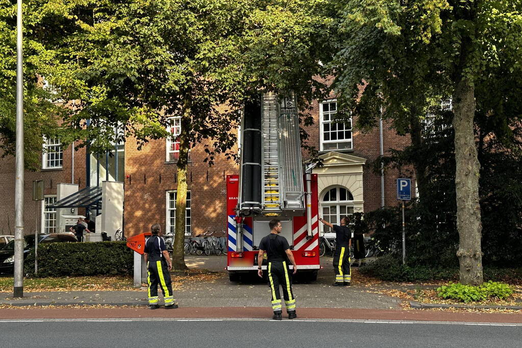 Brandweer ingezet voor buitensluiting