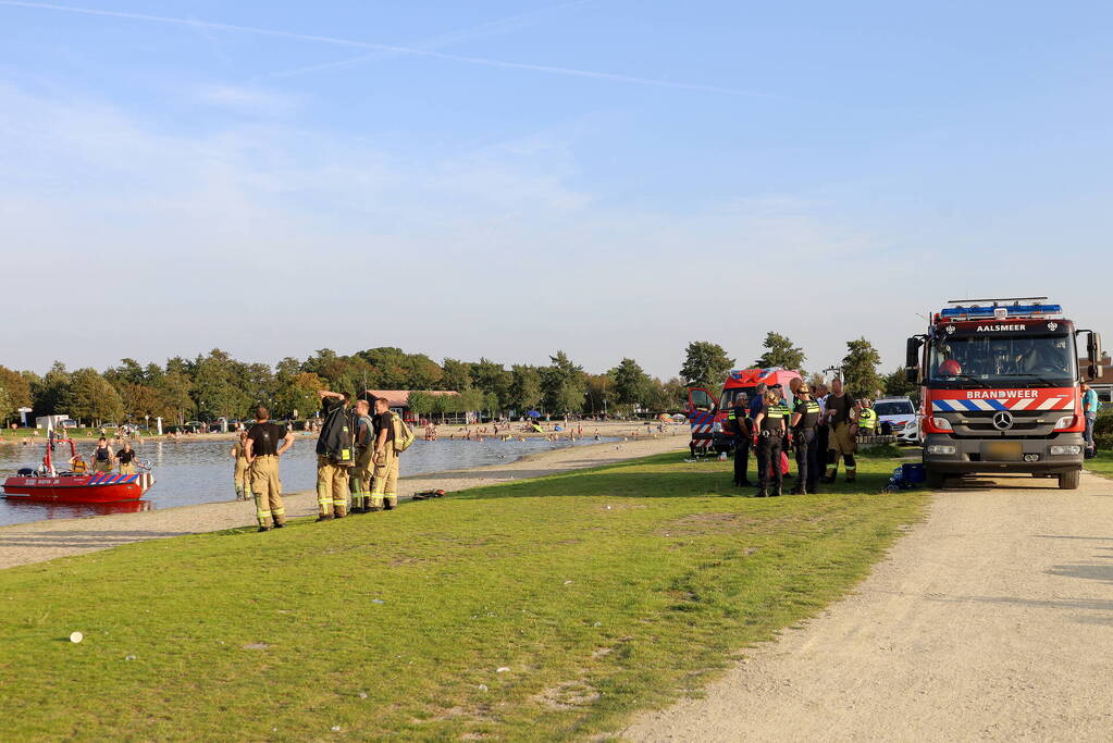 Grote zoekactie naar vermiste man in water